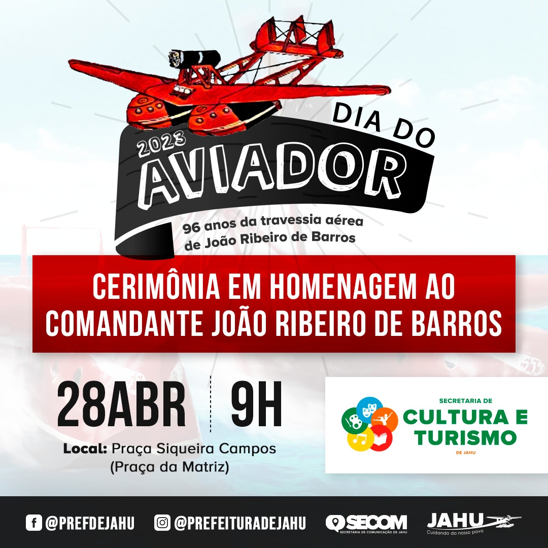 Dia do Aviador: JOÃO RIBEIRO DE BARROS