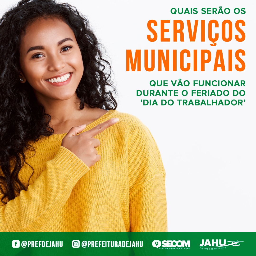 CONFIRA O FUNCIONAMENTO DAS REPARTIÇÕES PÚBLICAS DURANTE O FERIADO