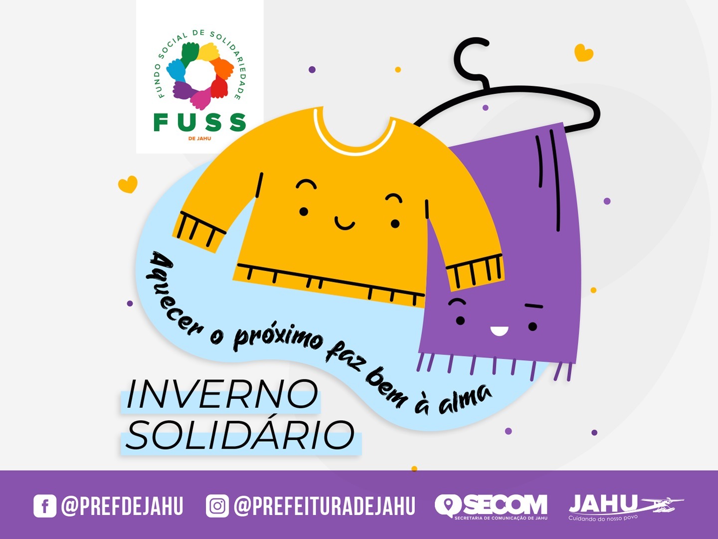 CAMPANHA AQUECER O PRÓXIMO FAZ BEM À ALMA