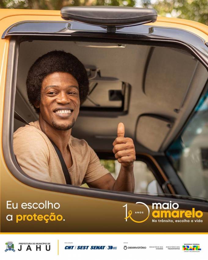 MAIO AMARELO - ATENÇÃO NOVAS INFORMAÇÕES SOBRE O SIMULADO DE ACIDENTE DE TRÂNSITO