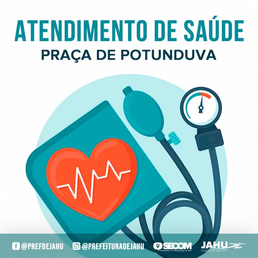 ATENDIMENTO DE SAÚDE NA PRAÇA DE POTUNDUVA