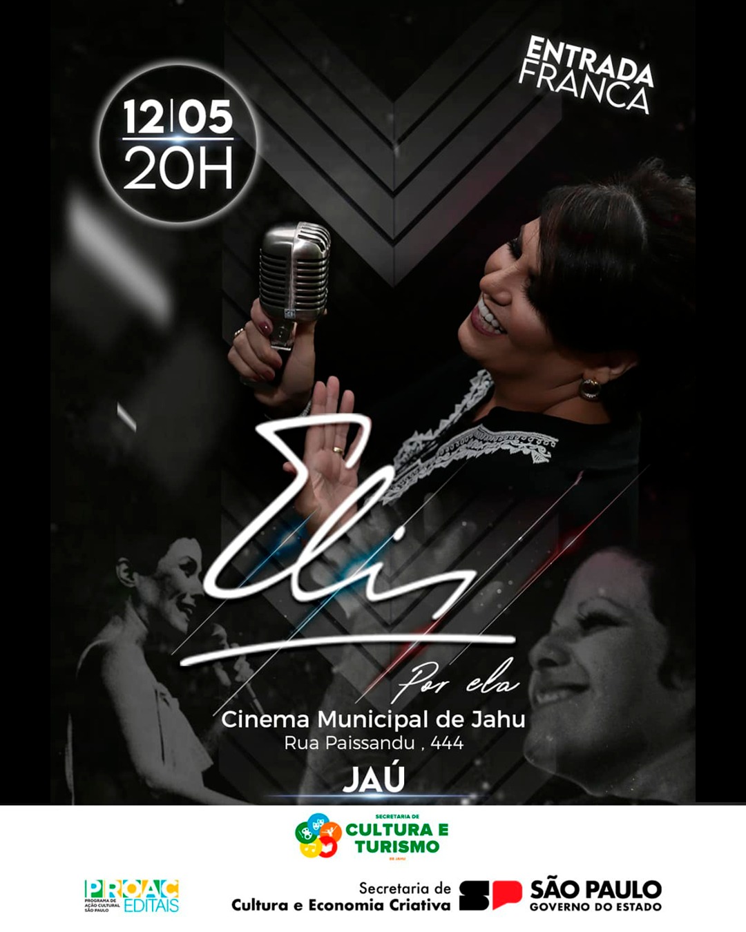 ELIS POR ELA - É HOJE À NOITE