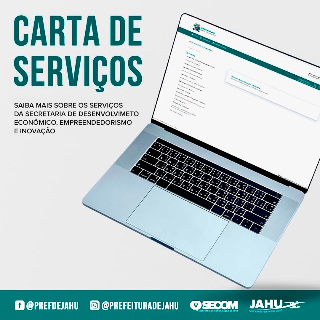 CARTA DE SERVIÇOS: SAIBA MAIS SOBRE OS SERVIÇOS DA SECRETARIA DE DESENVOLVIMENTO ECONÔMICO, EMPREENDEDORISMO E INOVAÇÃO