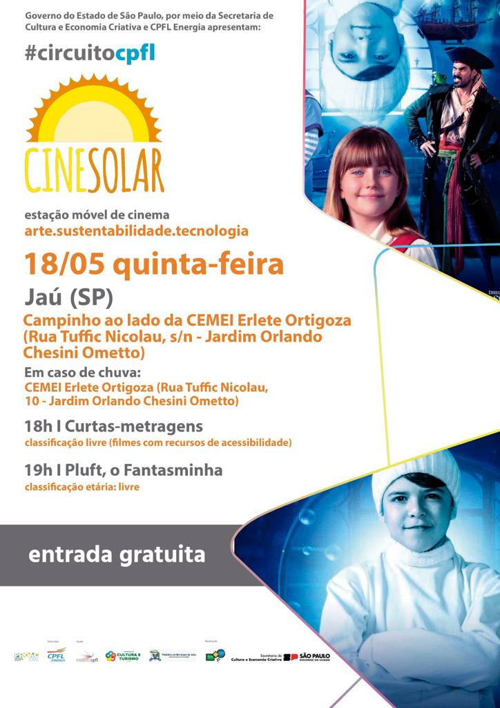 TEM CINEMA NO CAMPINHO DO JARDIM ORLANDO OMETTO