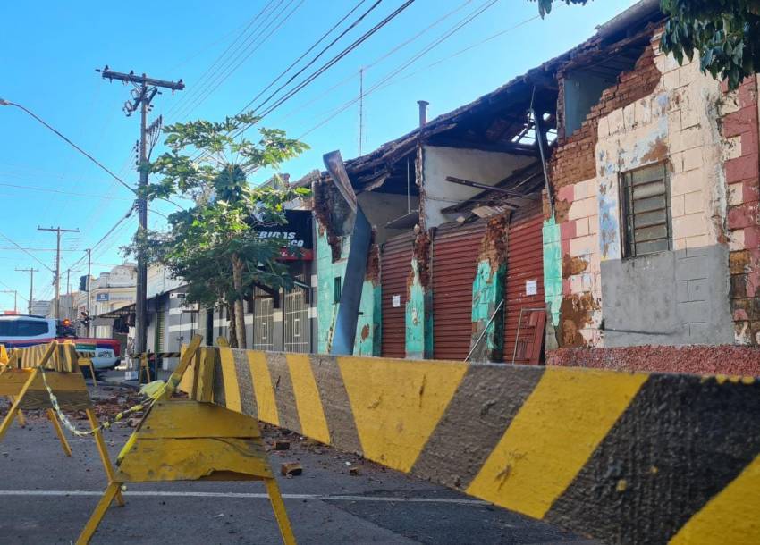 NOTA ATUALIZADA SOBRE DESABAMENTO DE PRÉDIO EM FRENTE À RODOVIÁRIA