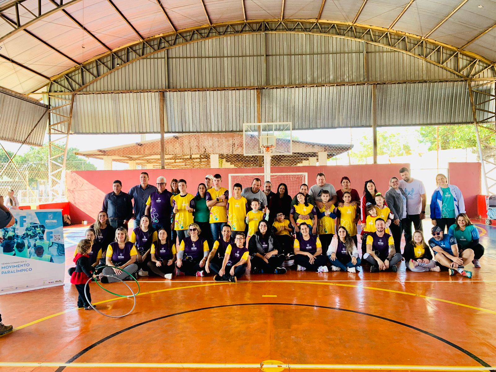 FESTIVAL PARALÍMPICO REÚNE DEZENAS DE PARTICIPANTES