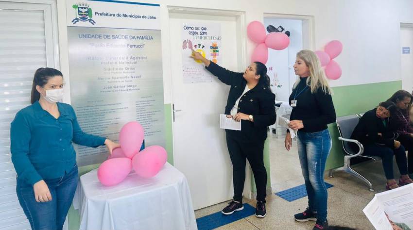 USF BELA VISTA FAZ AÇÃO DE CONSCIENTIZAÇÃO SOBRE TUBERCULOSE