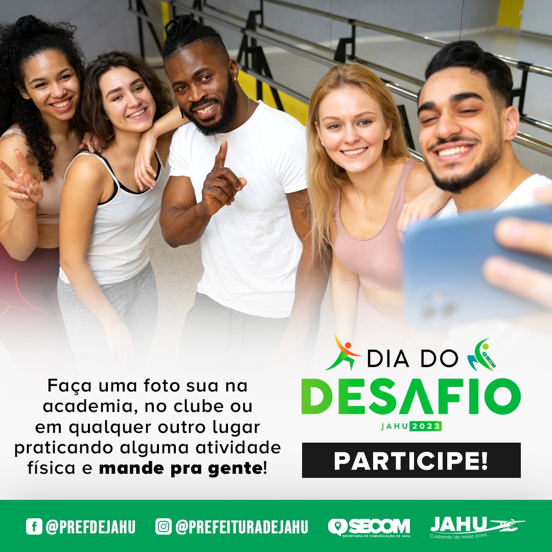 PARTICIPE DO DIA DO DESAFIO!