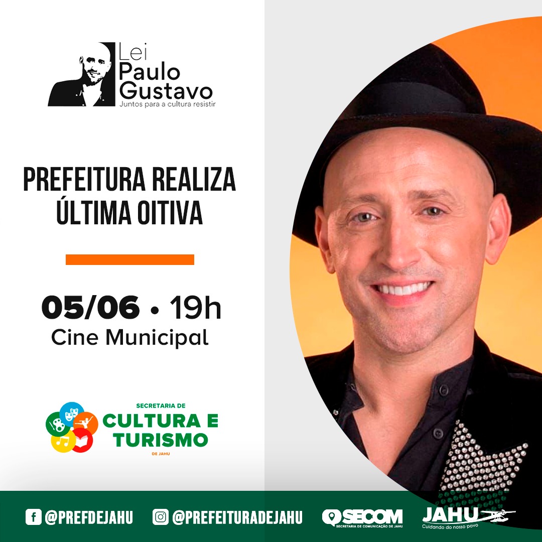 PREFEITURA REALIZA ÚLTIMA OITIVA DA LEI PAULO GUSTAVO