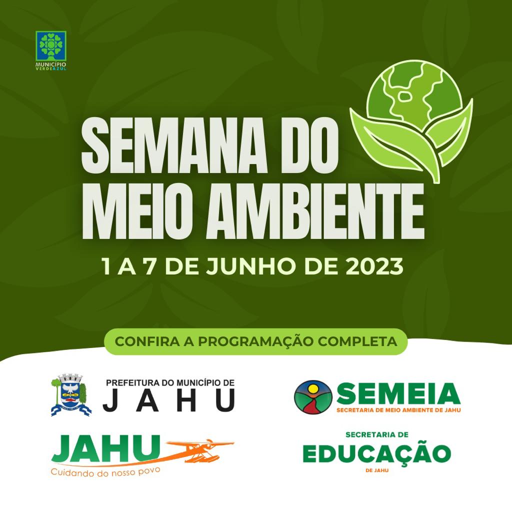 UMA SEMANA DE ATIVIDADES PARA COMEMORAR O DIA DO MEIO AMBIENTE
