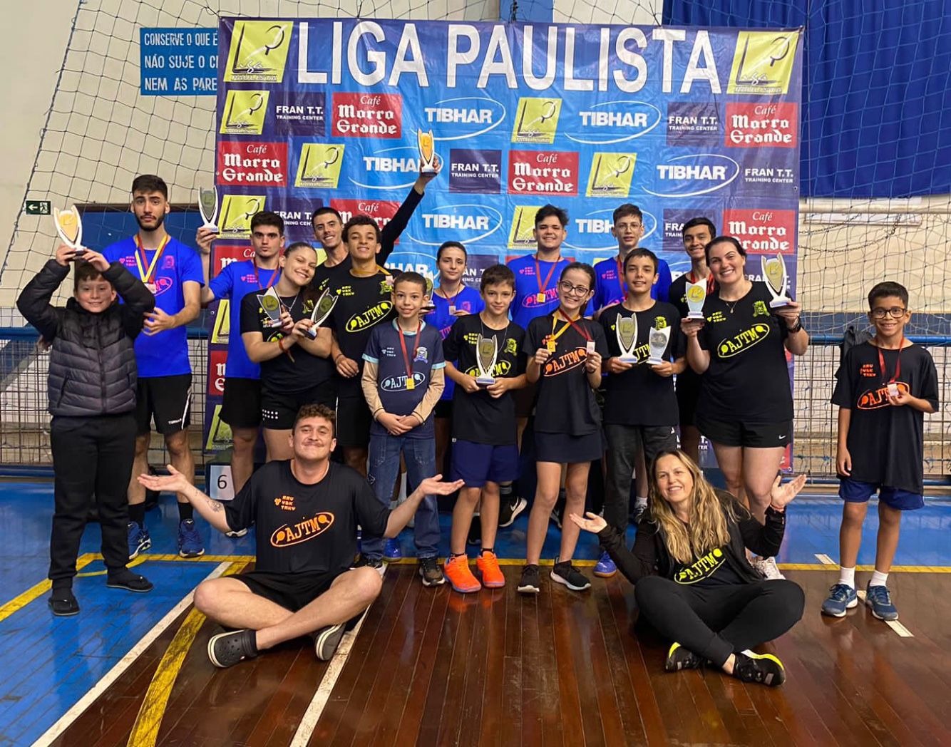 MESATENISTAS DE JAHU CONQUISTAM TROFÉUS NA LIGA PAULISTA