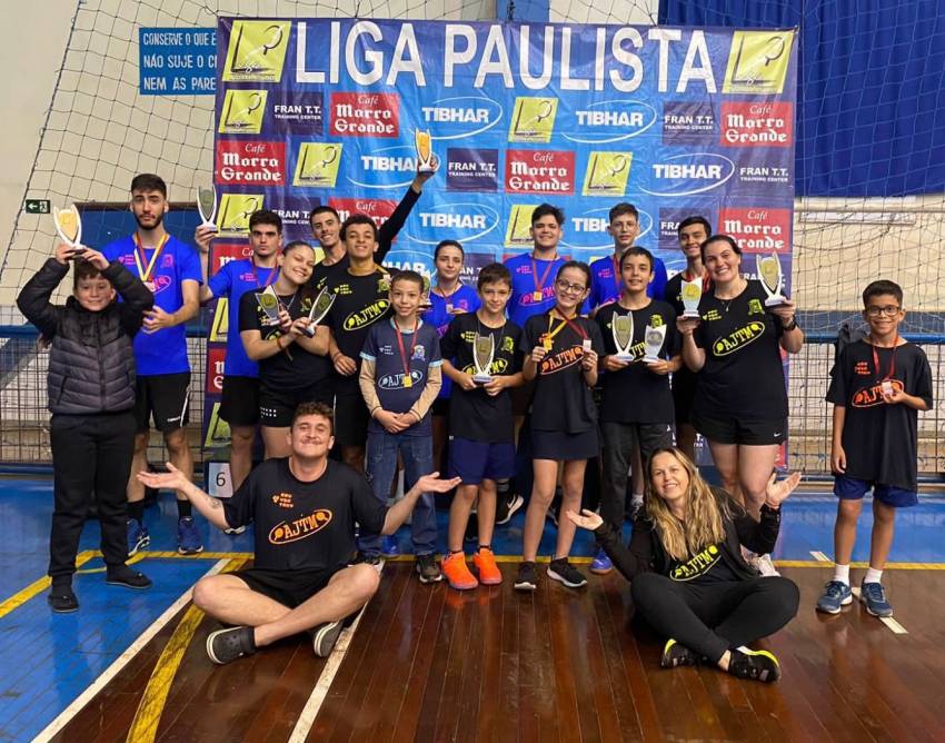 MESATENISTAS DE JAHU CONQUISTAM TROFÉUS NA LIGA PAULISTA
