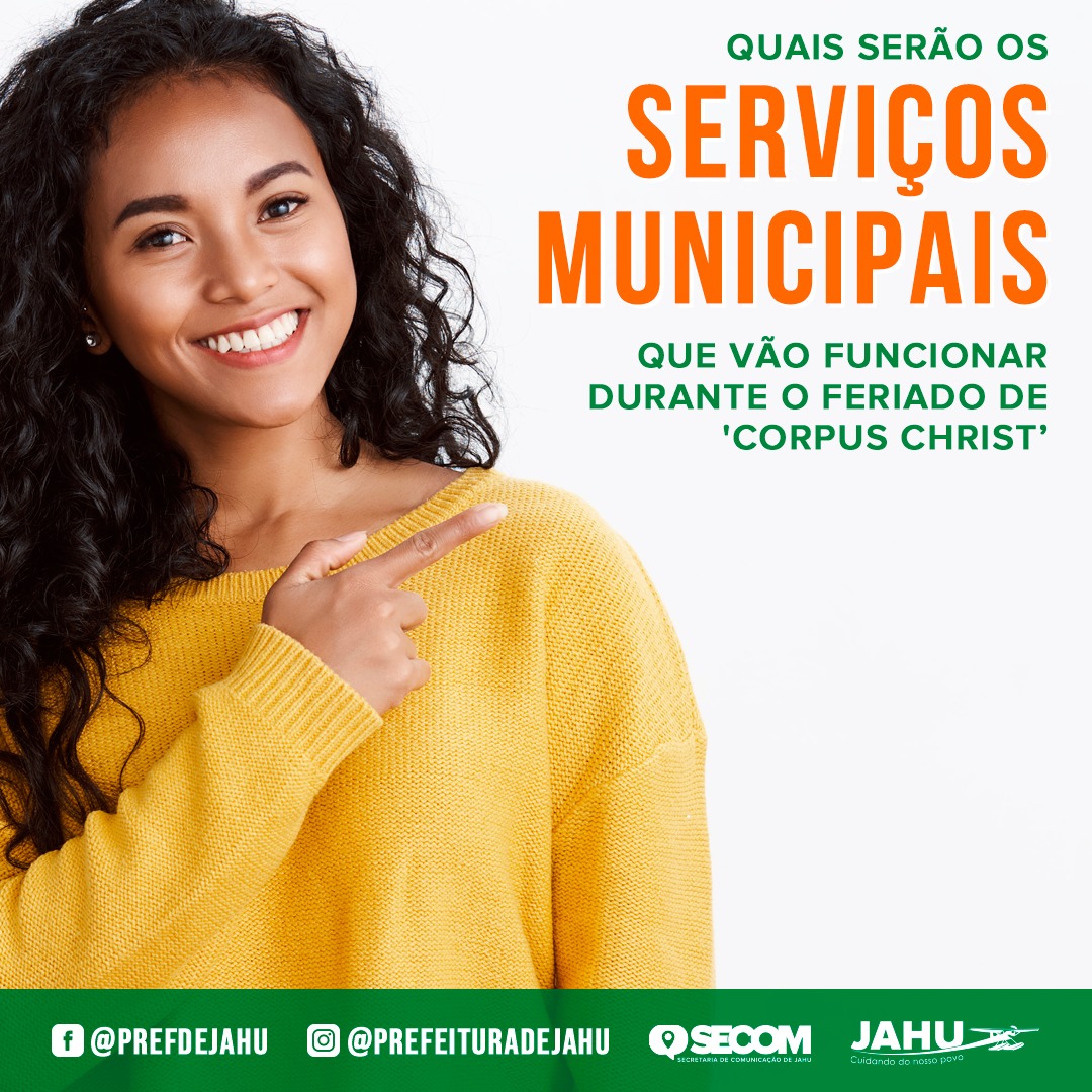 CONFIRA O FUNCIONAMENTO DAS REPARTIÇÕES PÚBLICAS DURANTE O FERIADO