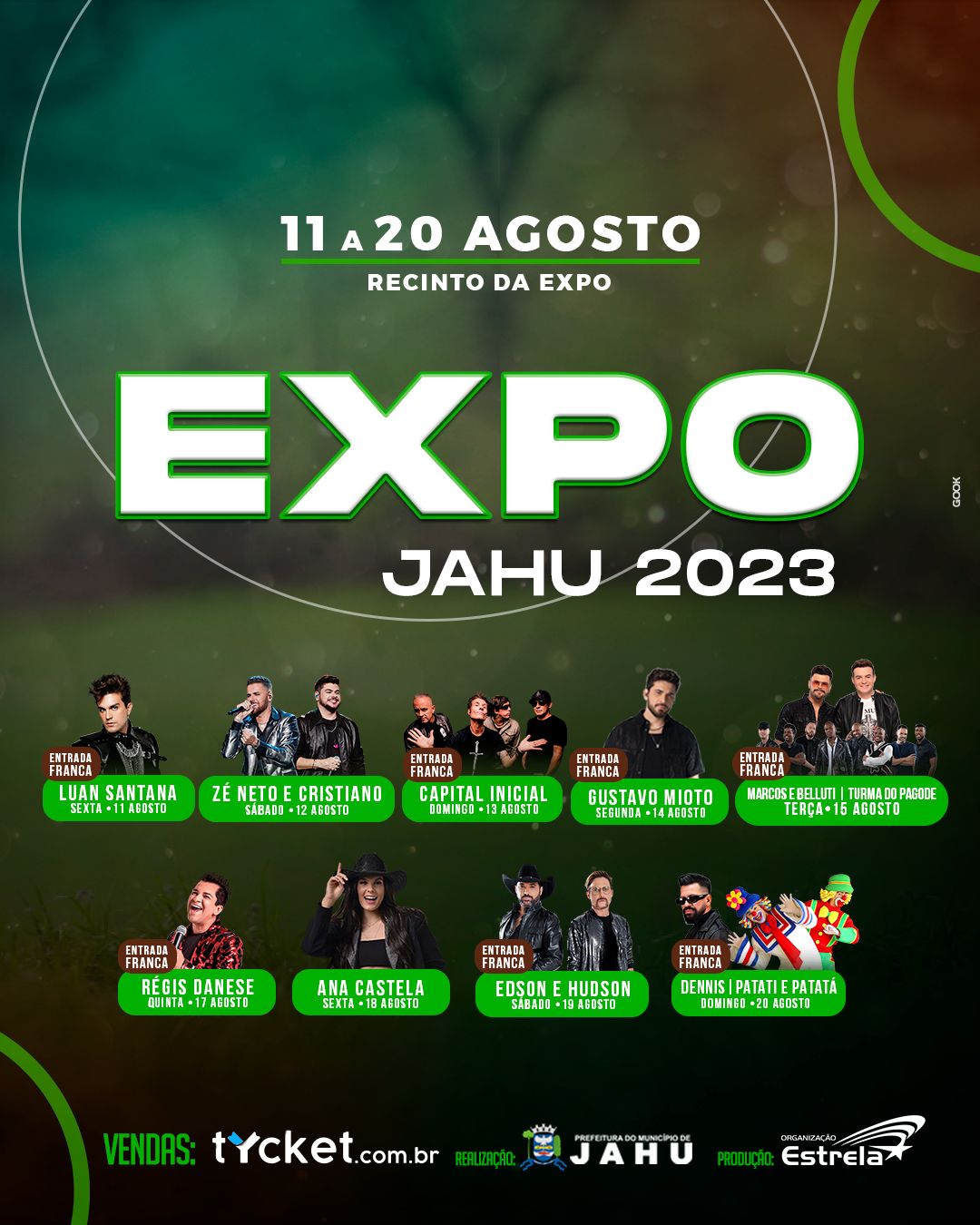 A MAIOR EXPOJAHU DE TODOS OS TEMPOS ESTÁ CHEGANDO