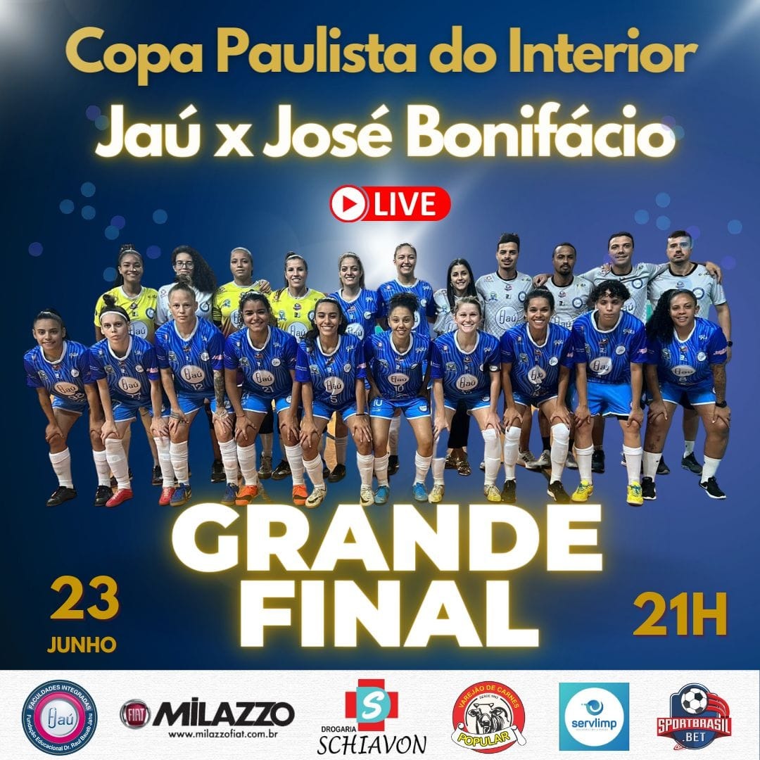 JAHU DISPUTA FINAL DA COPA PAULISTA DO INTERIOR DE FUTSAL FEMININO