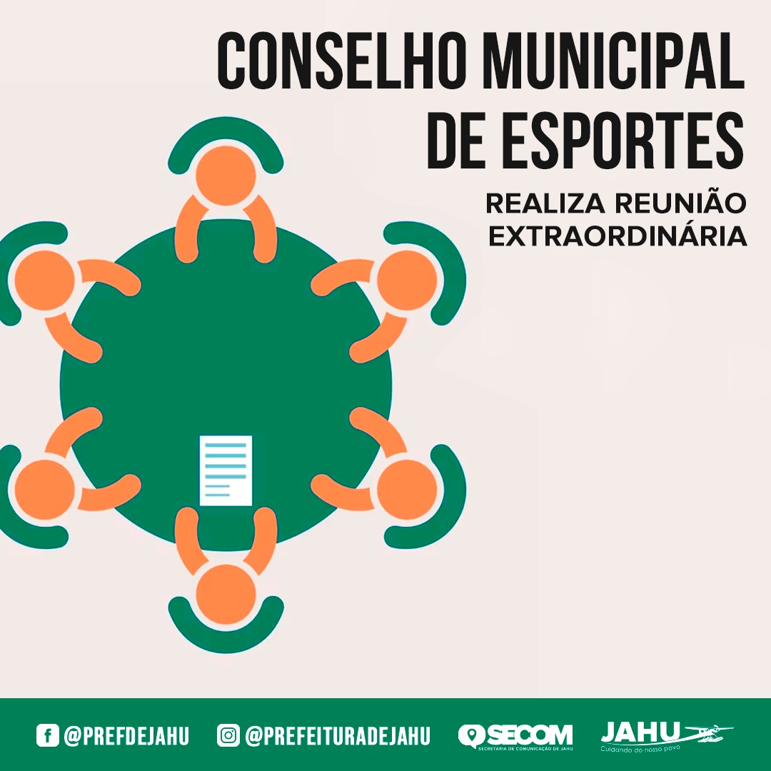 CONSELHO MUNICIPAL DE ESPORTES REALIZA REUNIÃO EXTRAORDINÁRIA