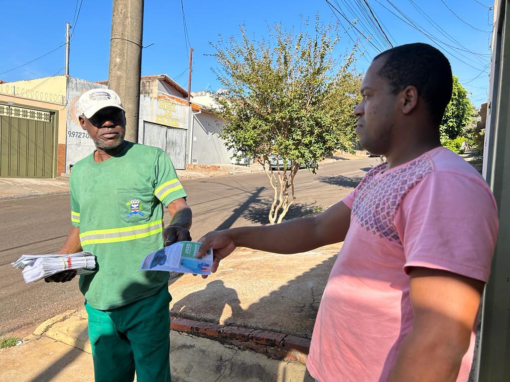 POPULAÇÃO DO CILA BAUAB É ORIENTADA SOBRE DESCARTE DE PERFUROCORTANTES