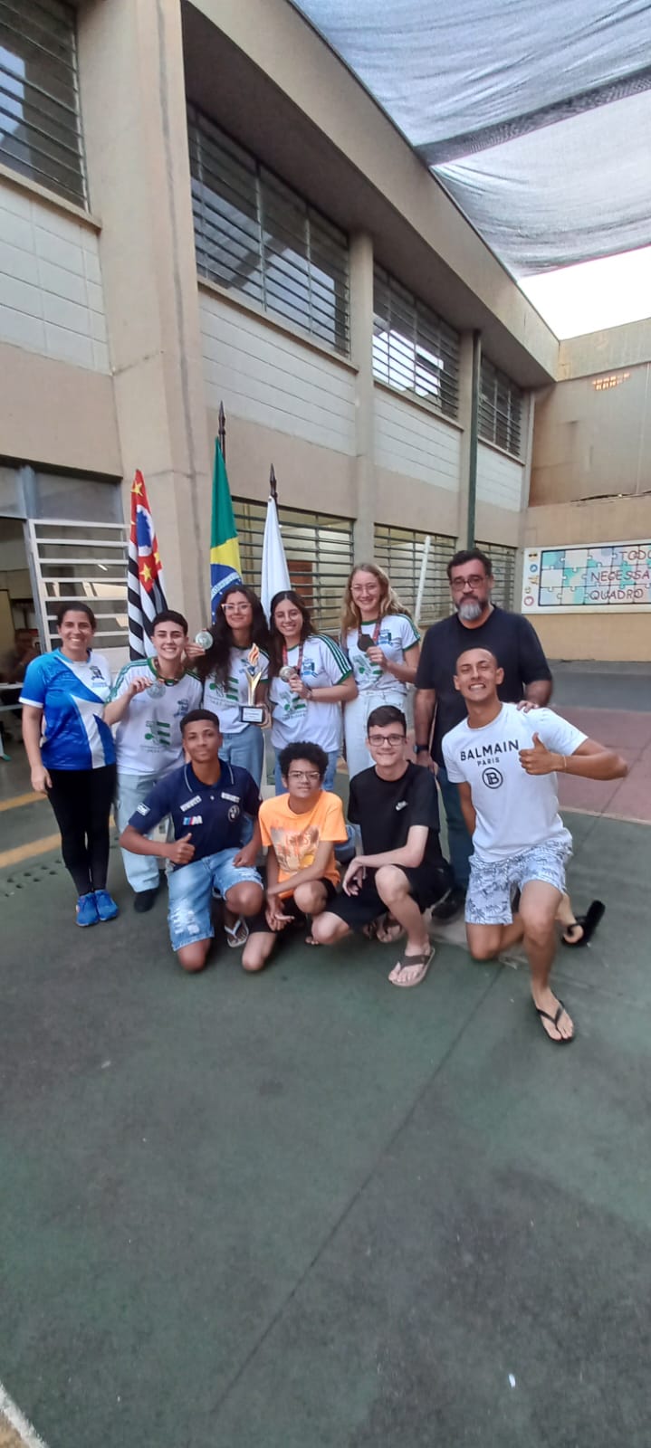EQUIPE FEMININA DE DAMAS CONQUISTA A PRATA NOS JOGOS DA JUVENTUDE