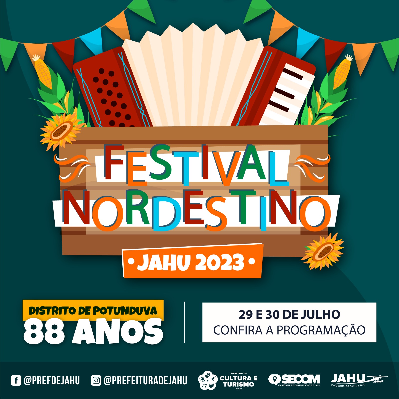 FESTIVAL NORDESTINO 2023 - ANIVERSÁRIO DE POTUNDUVA