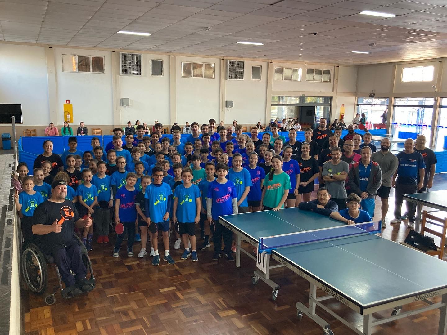 TÊNIS DE MESA DE JAHU PARTICIPA DE EVENTO EM BARIRI