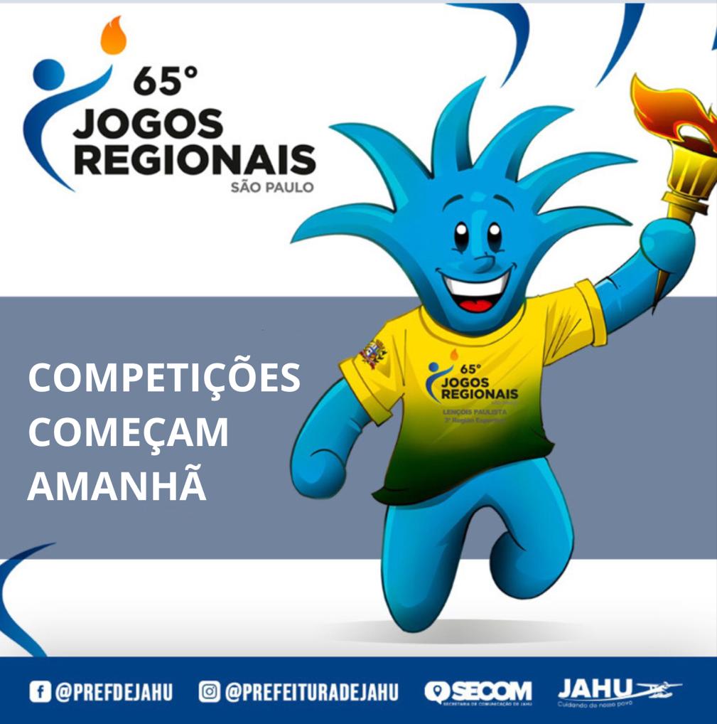 JOGOS REGIONAIS COMEÇAM AMANHÃ (14)