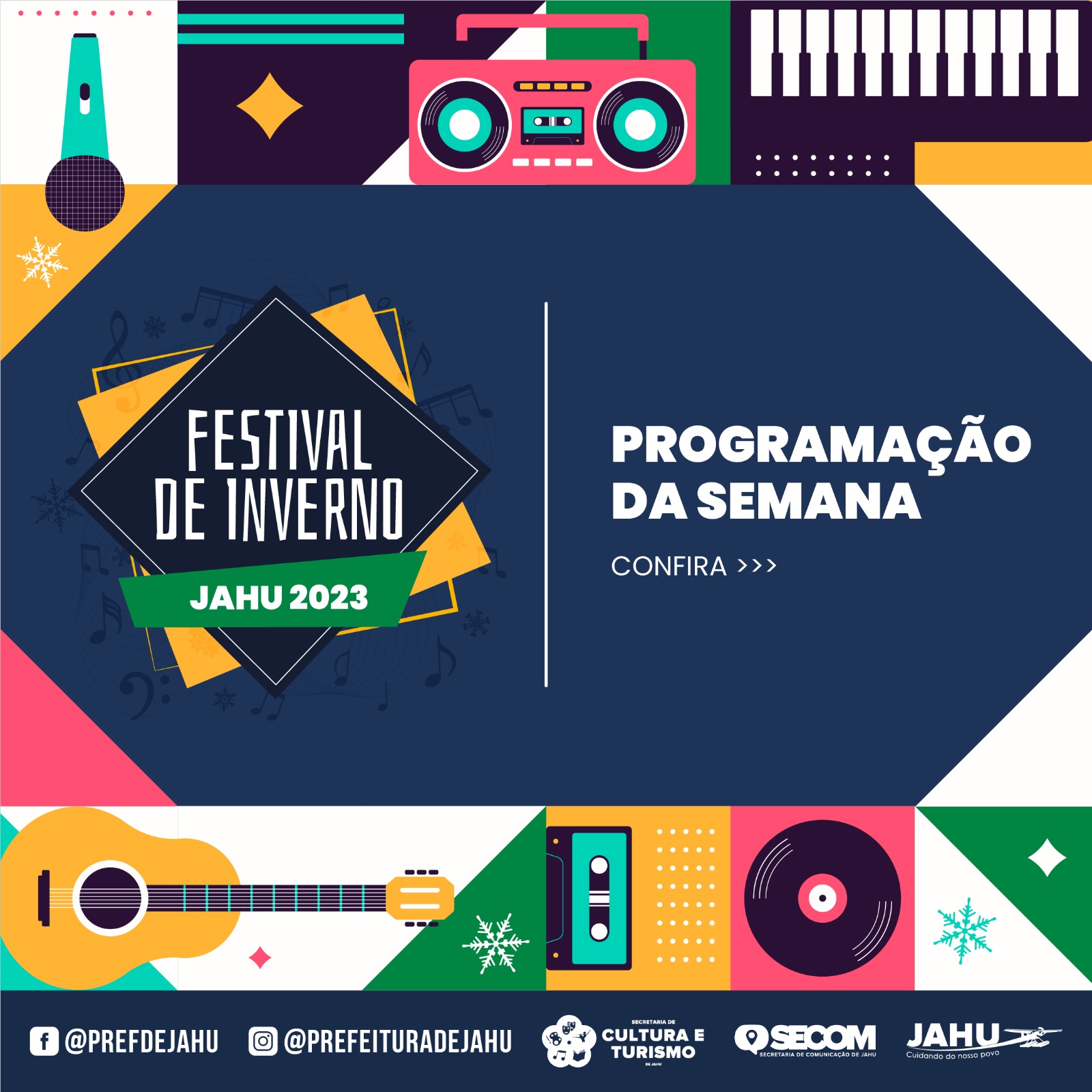 30º FESTIVAL DE INVERNO 2023: Confira a programação desta semana