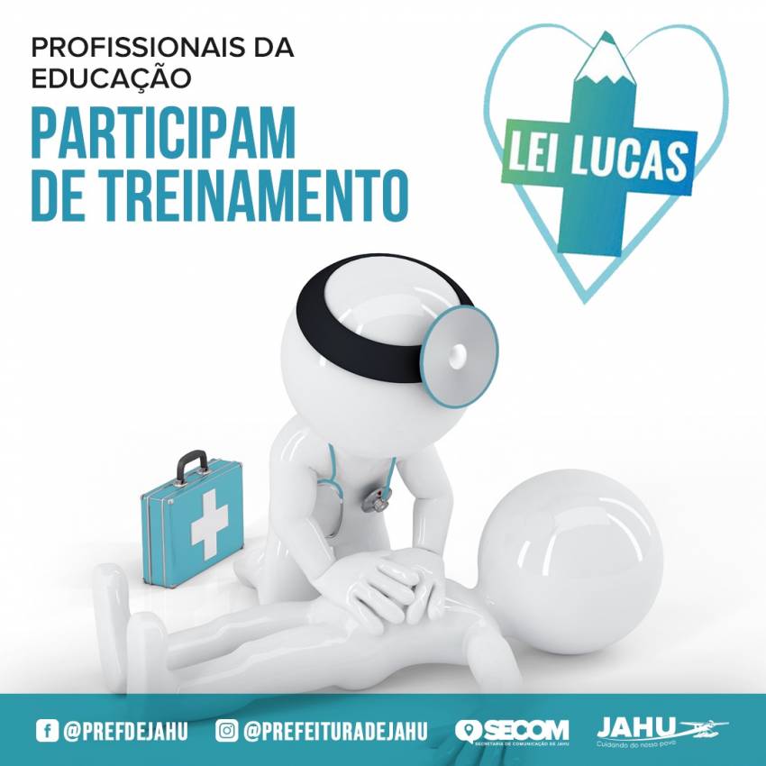 LEI LUCAS: PROFISSIONAIS DA EDUCAÇÃO PARTICIPAM DE TREINAMENTO