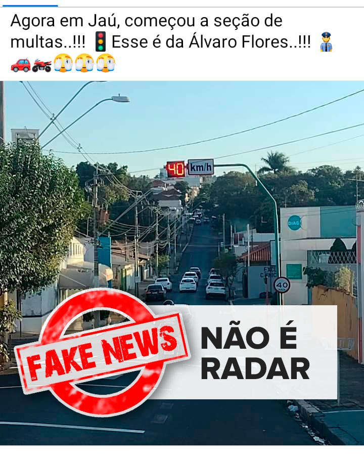NÃO ACREDITE EM FAKE NEWS!