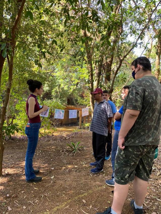 ESCOLA DO AUTISTA VISITA HORTO MUNICIPAL