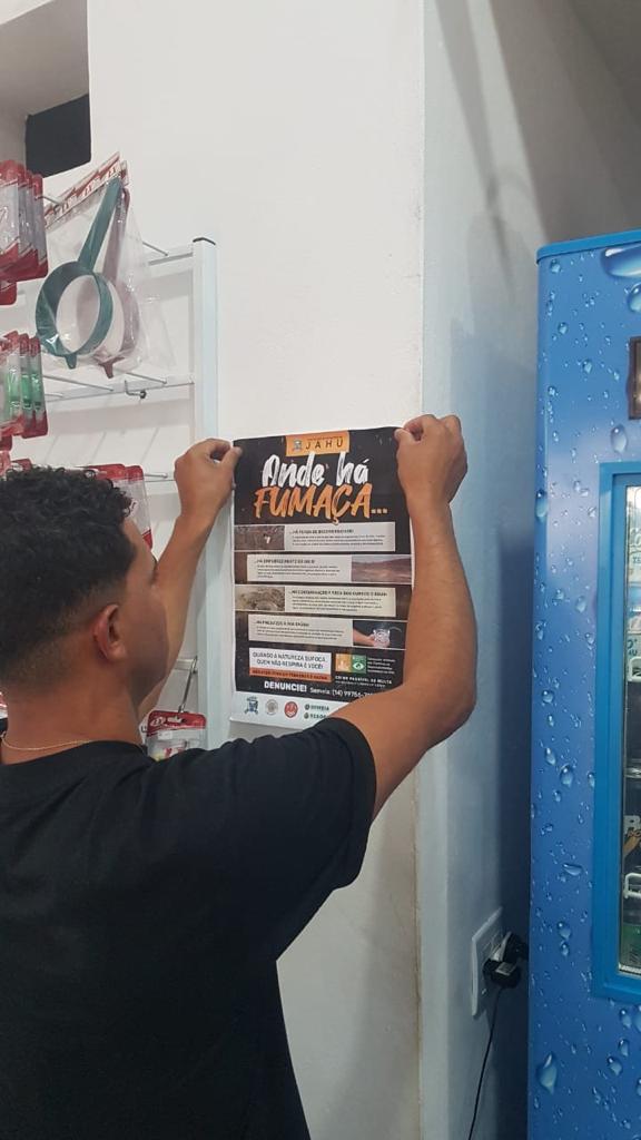 AÇÃO NO CIDADE ALTA ALERTA PARA PREVENÇÃO E COMBATE À QUEIMADAS