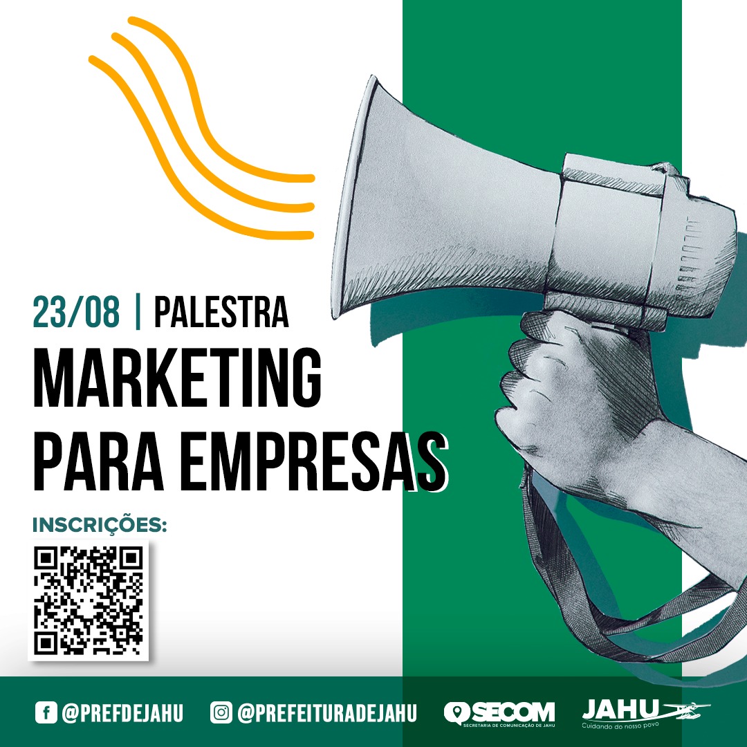 PREFEITURA OFERECE PALESTRA SOBRE MARKETING PARA EMPRESAS