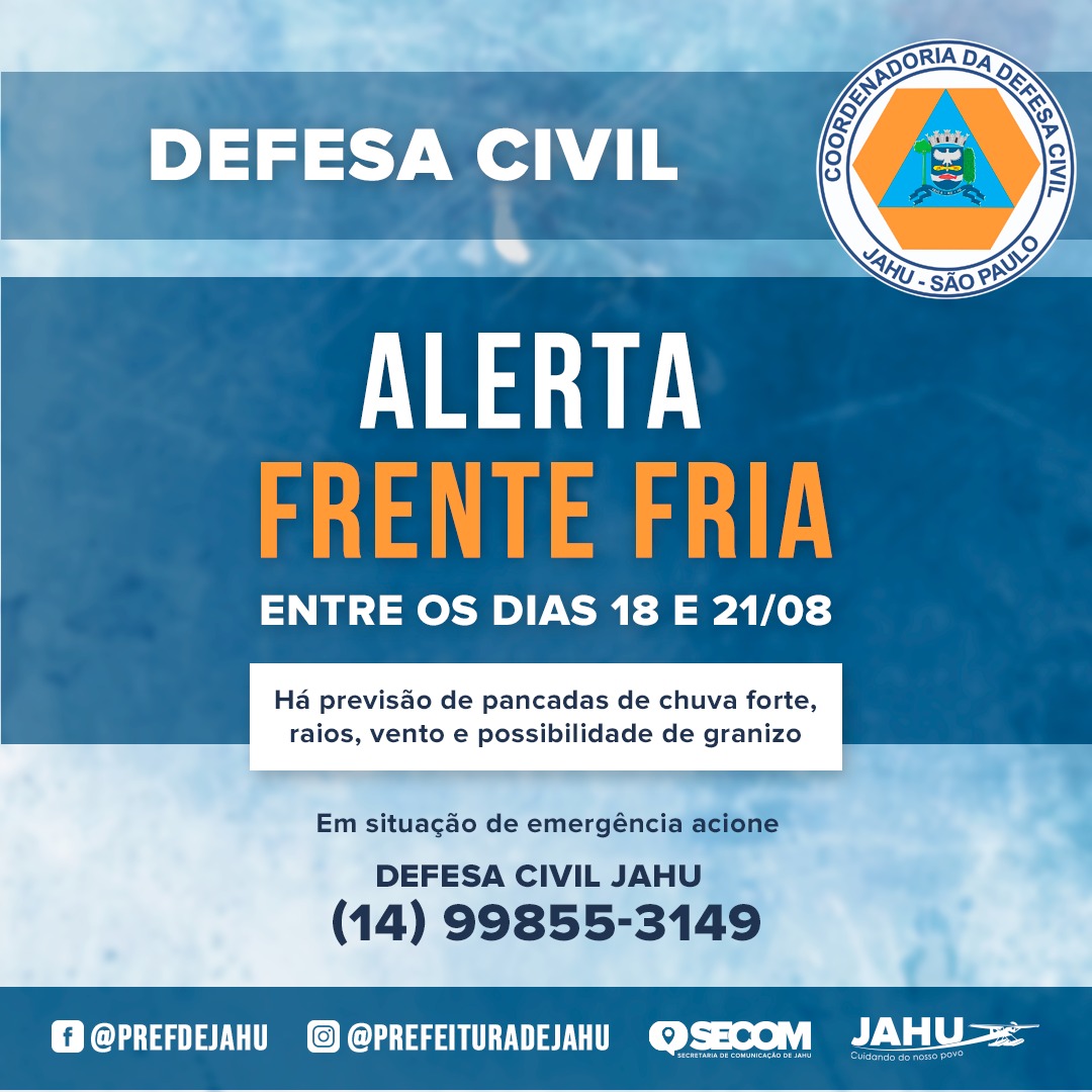 DEFESA CIVIL - ALERTA