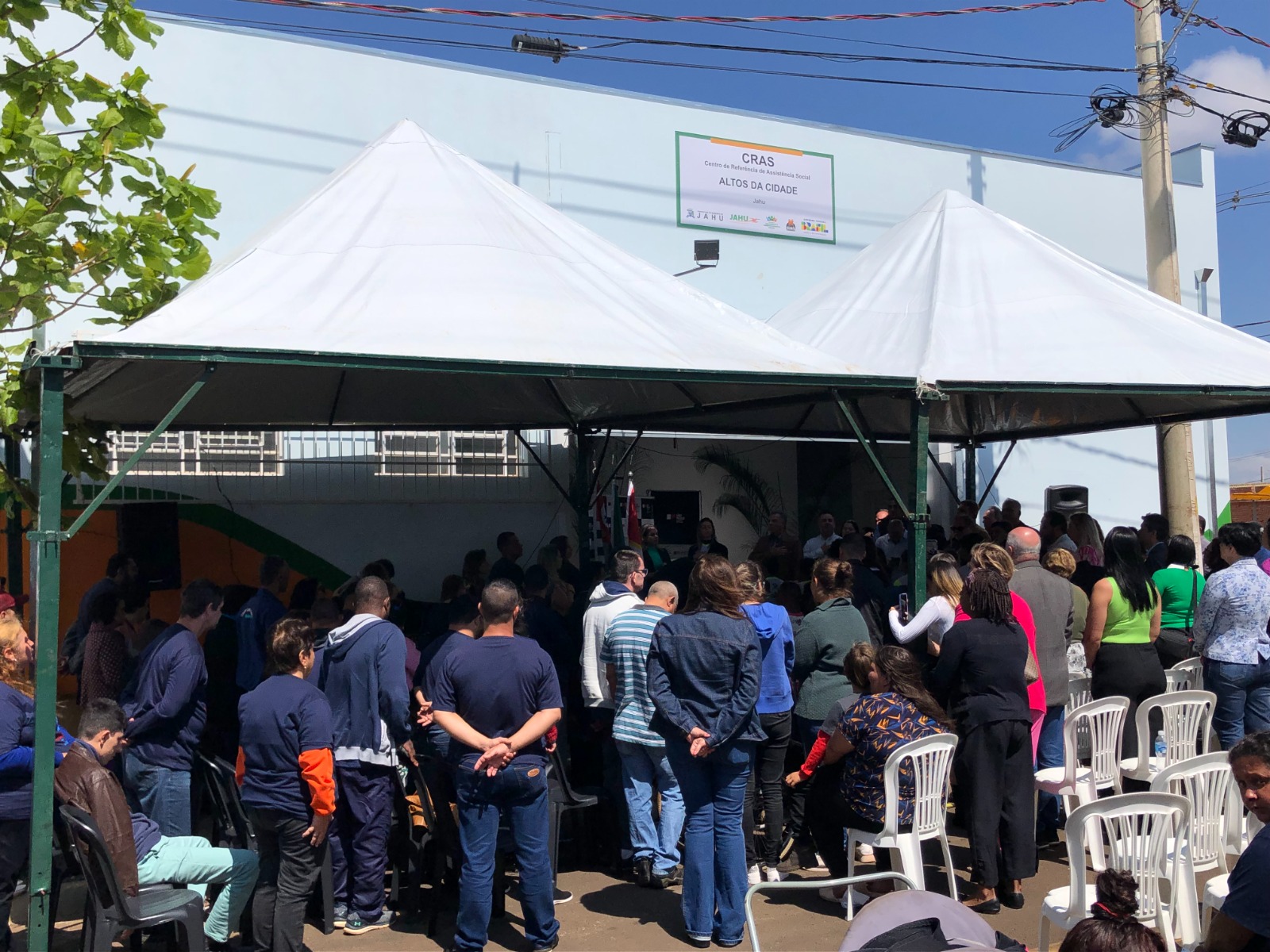 PREFEITURA INAUGURA O CRAS ALTOS DA CIDADE