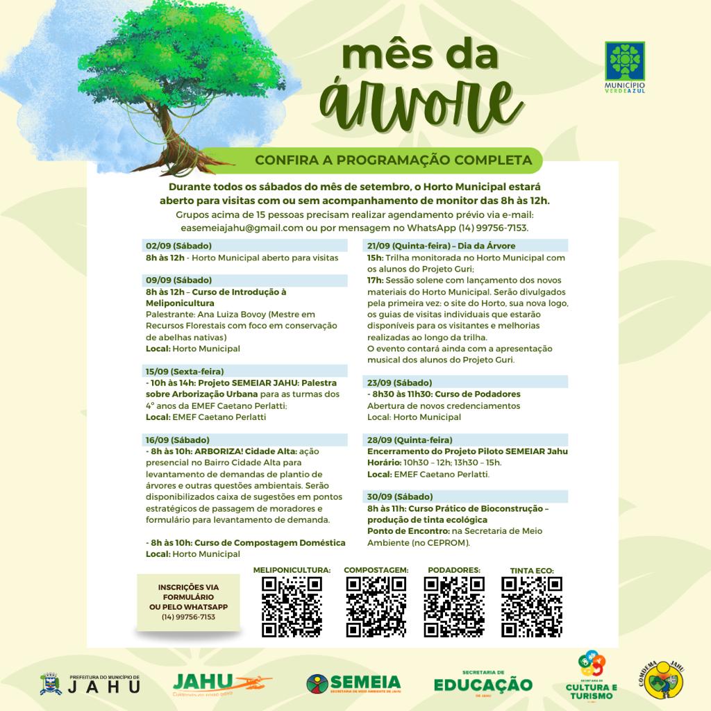 MÊS DA ÁVORE - SETEMBRO
