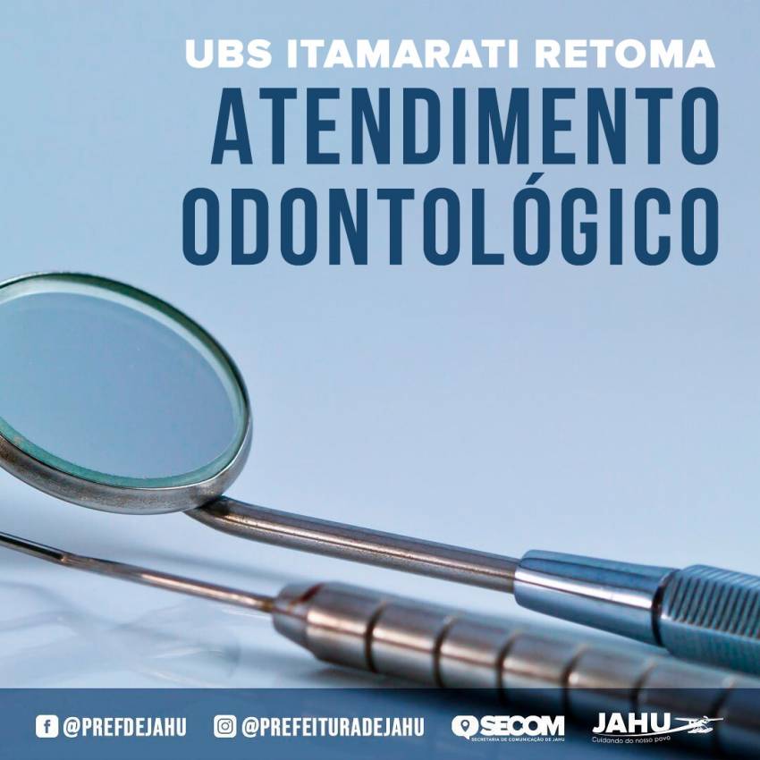 UBS ITAMARATI RETOMA ATENDIMENTO ODONTOLÓGICO
