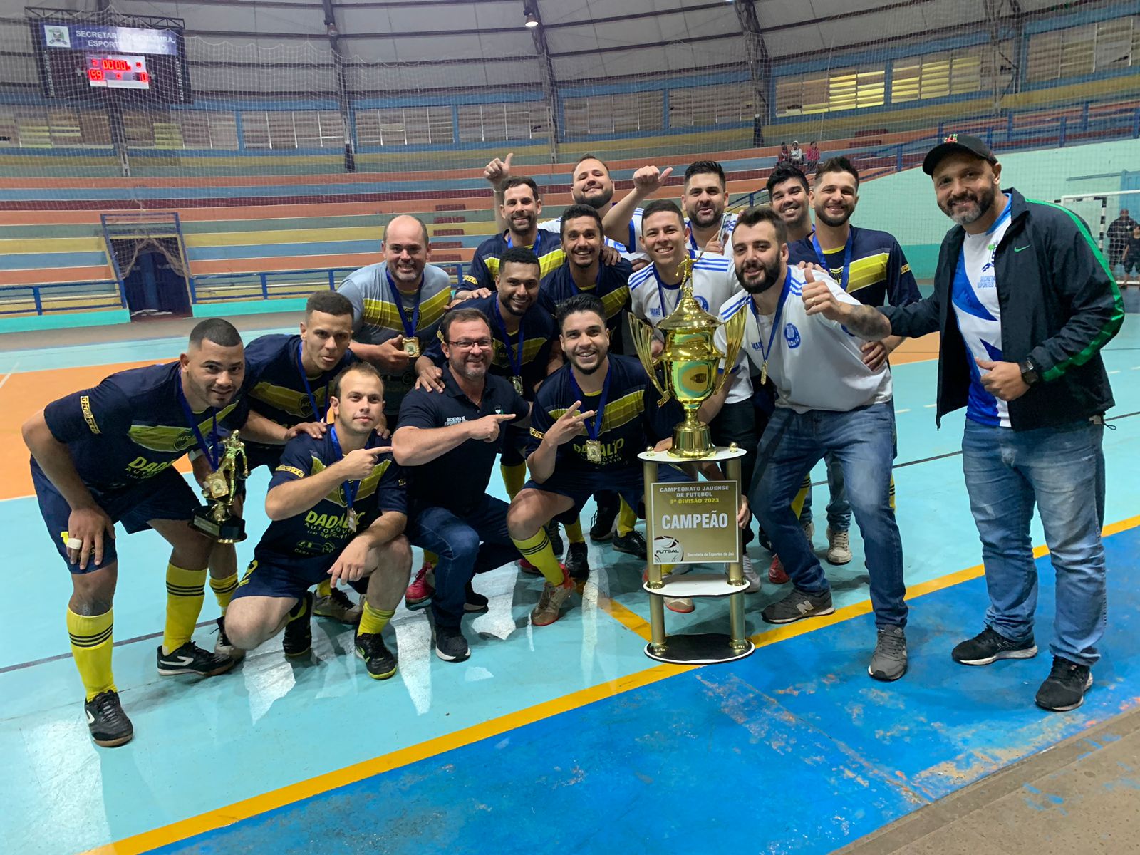 BANDA FC CONQUISTA O TÍTULO DO CAMPEONATO JAUENSE DE FUTSAL DA TERCEIRA DIVISÃO