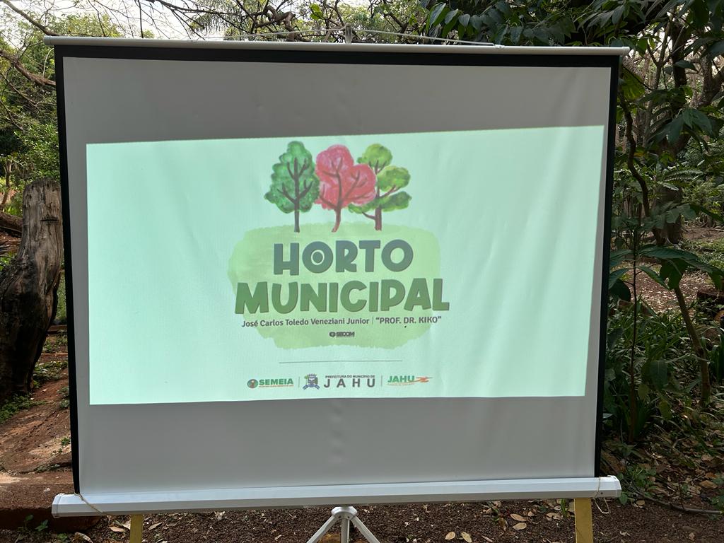 HORTO MUNICIPAL AGORA TEM SITE E IDENTIDADE VISUAL