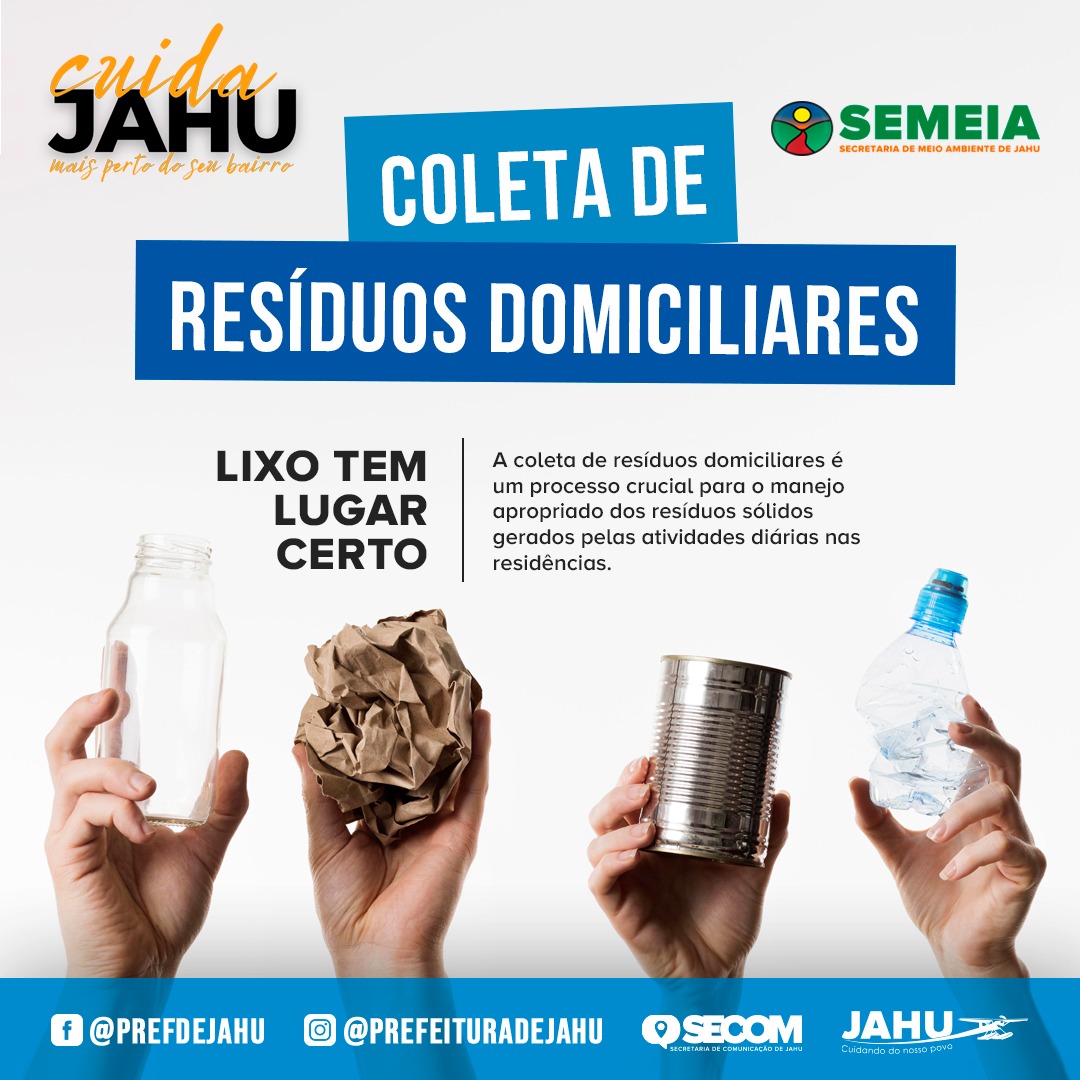 COLETA DE RESÍDUOS DOMICILIARES