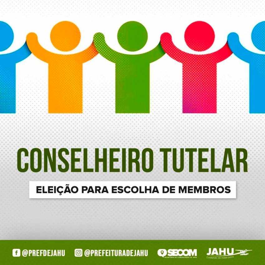 ELEIÇÃO PARA ESCOLHA DE MEMBROS DO CONSELHO TUTELAR ACONTECE NO PRÓXIMO DIA 1º