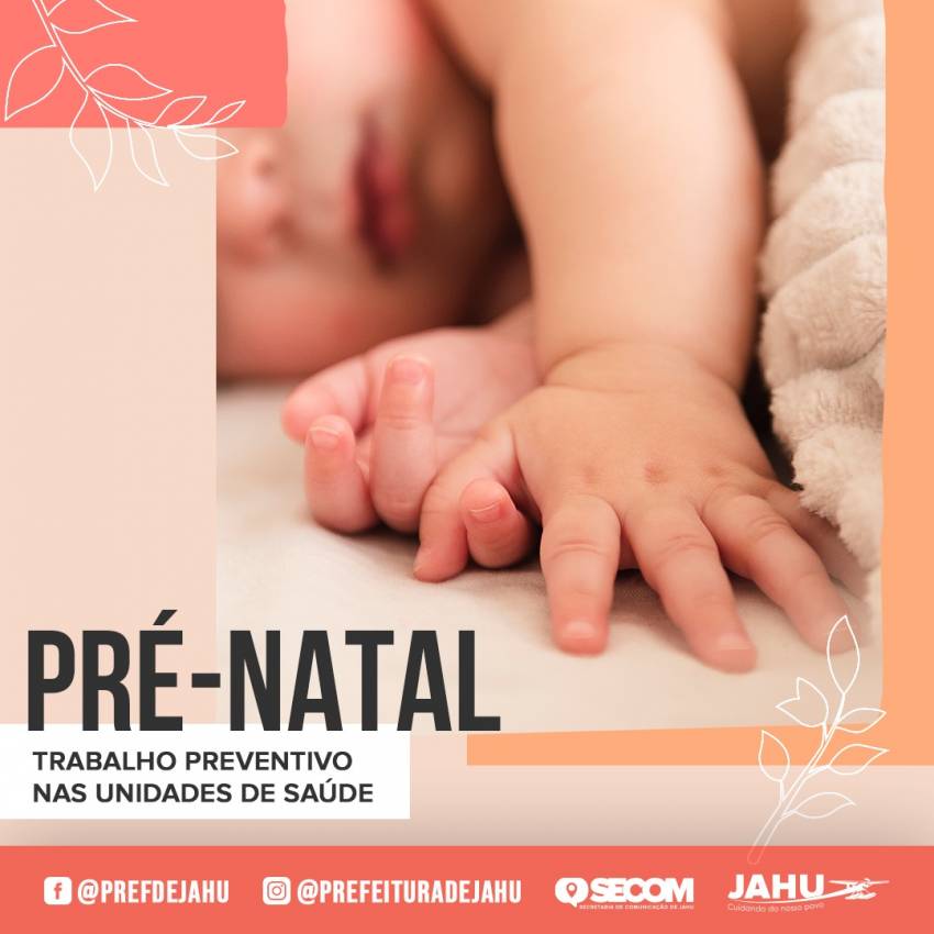 PRÉ-NATAL: TRABALHO PREVENTIVO NAS UNIDADES DE SAÚDE