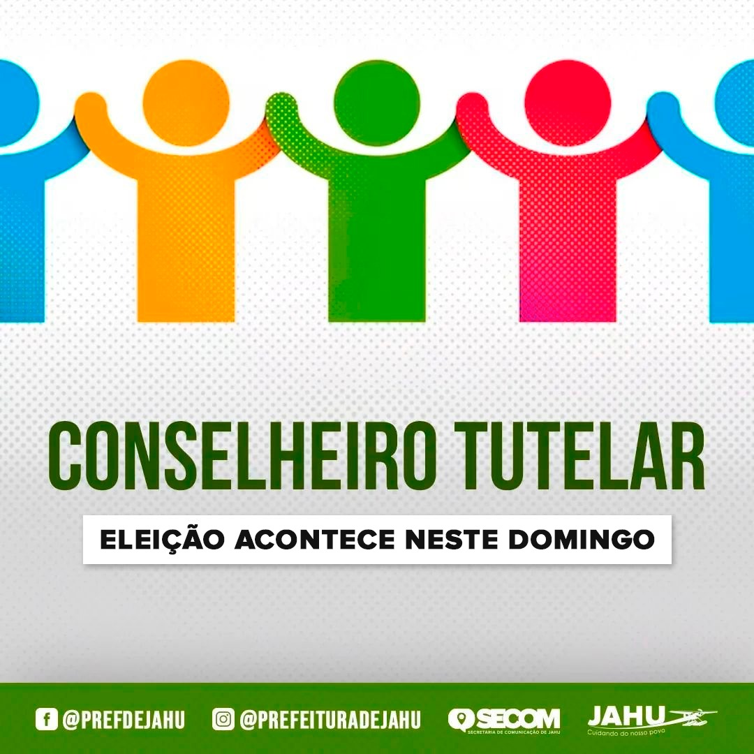 ELEIÇÃO DO CONSELHO TUTELAR ACONTECE NESTE DOMINGO