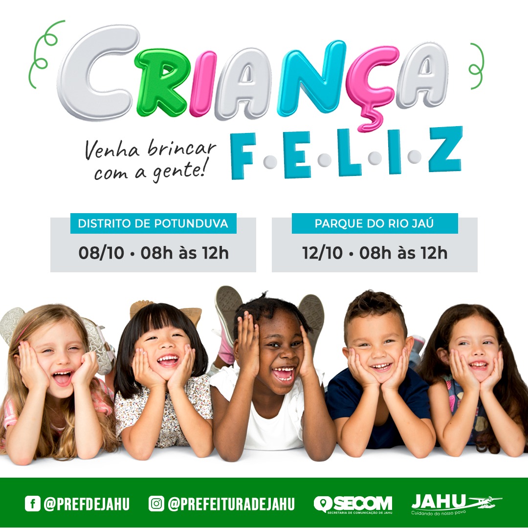 PREFEITURA ORGANIZA FESTAS EM HOMENAGEM AO DIA DAS CRIANÇAS