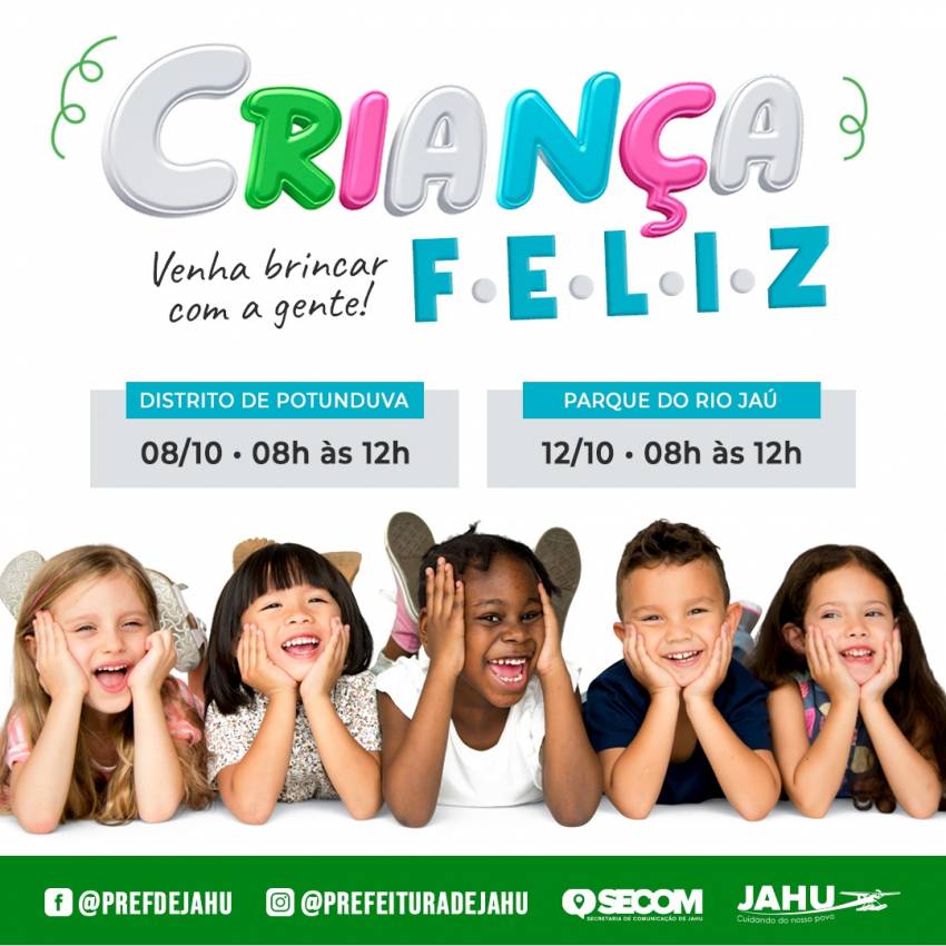 PREFEITURA ORGANIZA FESTAS EM HOMENAGEM AO DIA DAS CRIANÇAS