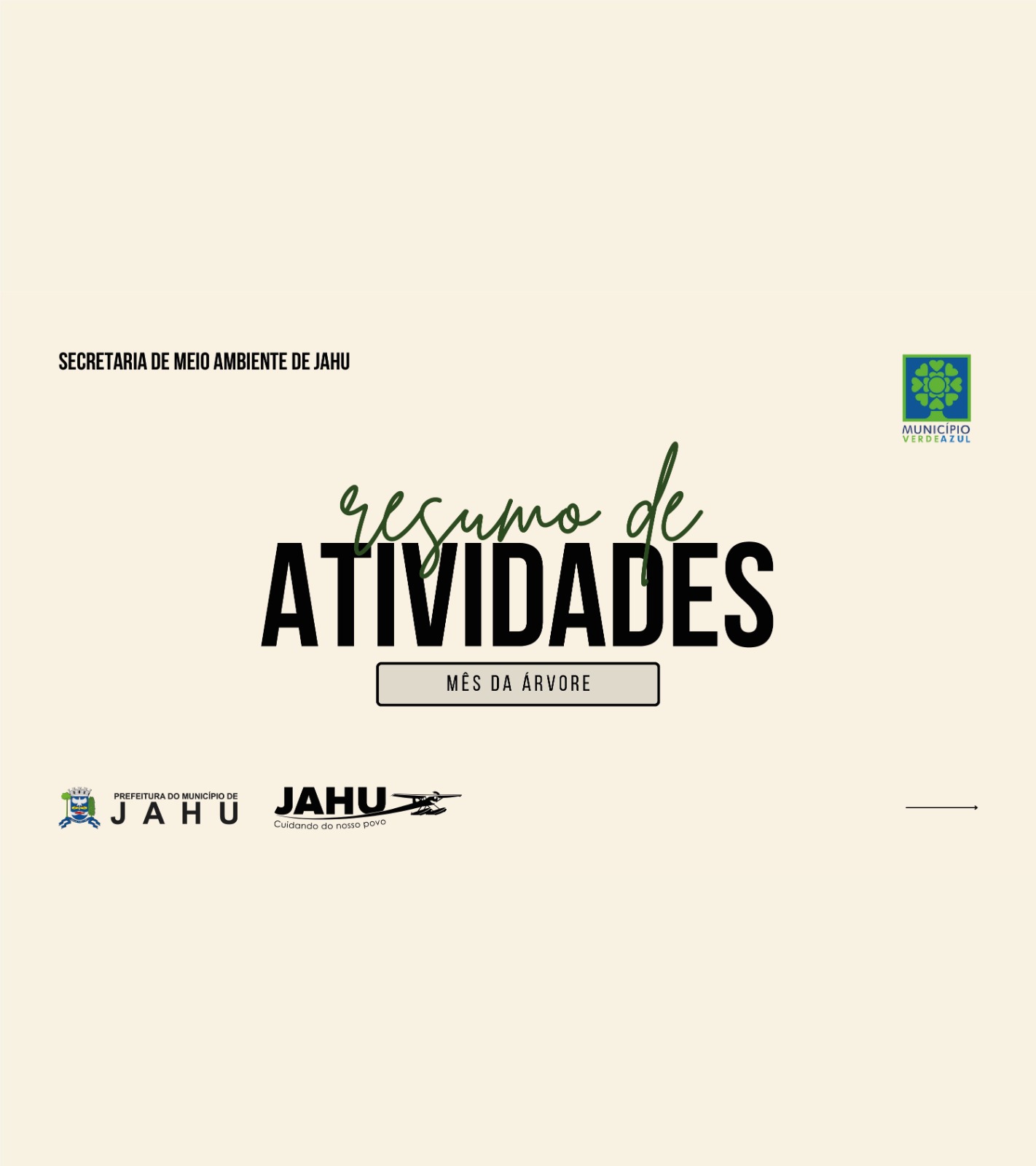 CONFIRA AS ATIVIDADES DO MÊS DA ÁRVORE