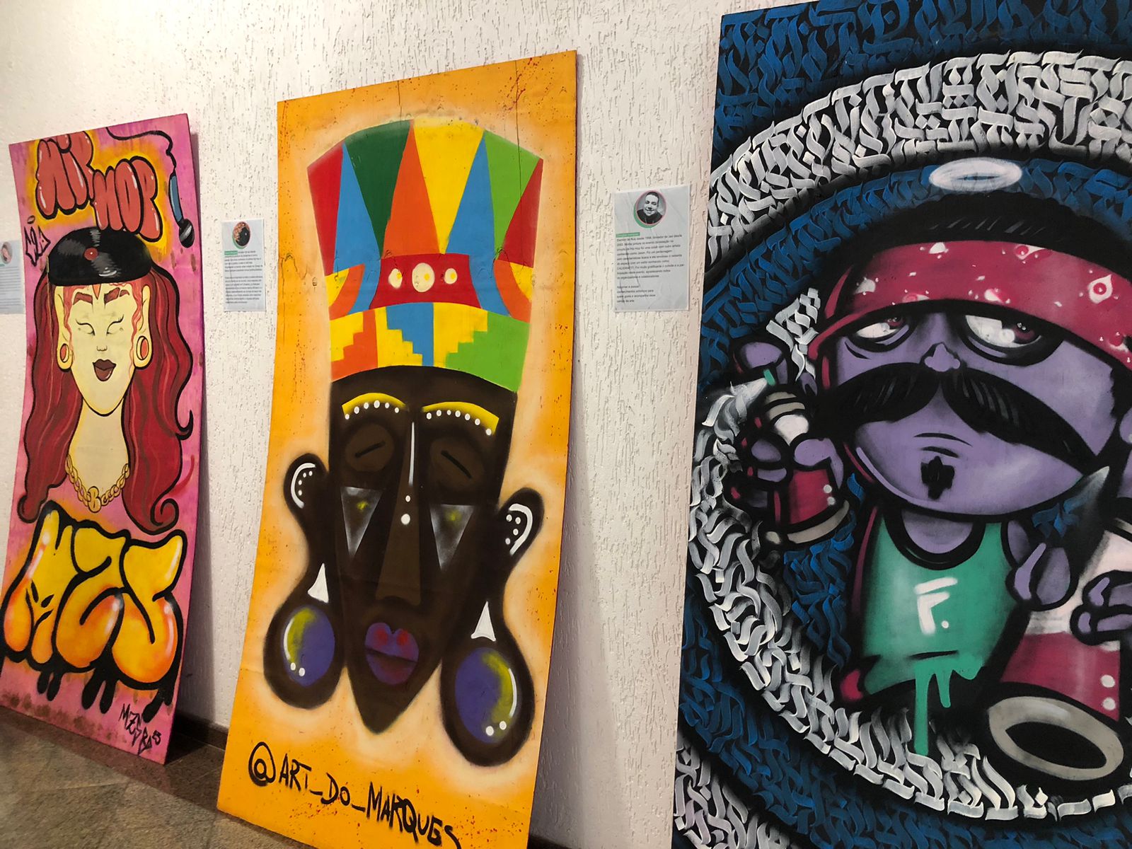 FESTIVAL LITERÁRIO - EXPOSIÇÃO DE ARTE URBANA