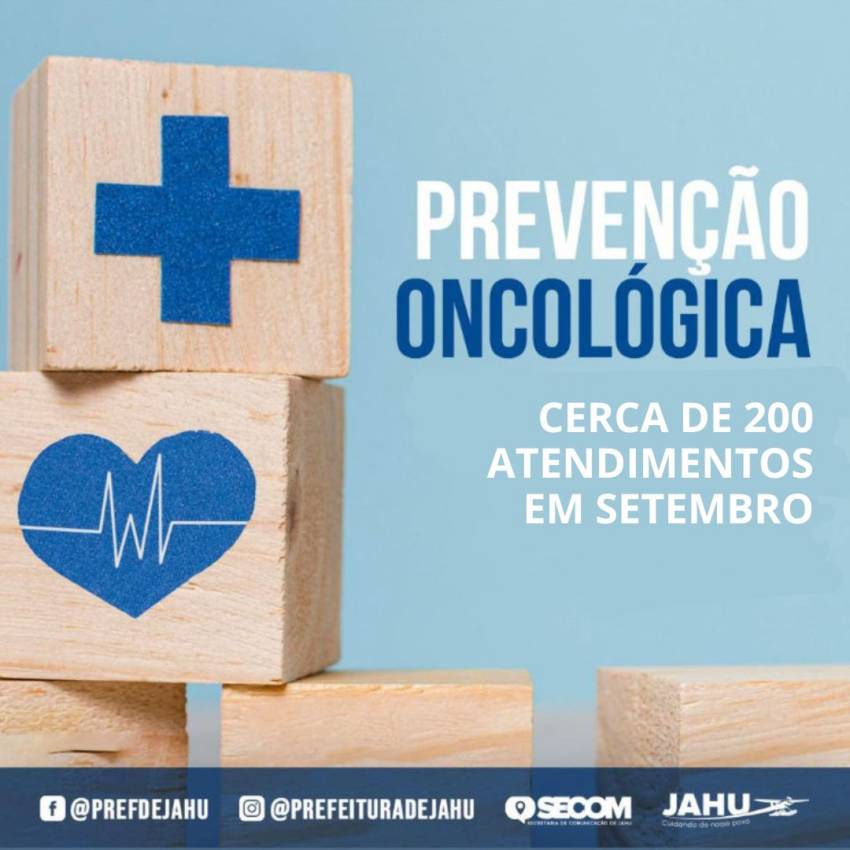 SERVIÇOS DE PREVENÇÃO ONCOLÓGICA - CERCA DE 200 ATENDIMENTOS EM SETEMBRO