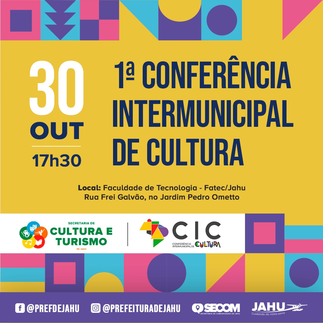 I CONFERÊNCIA INTERMUNICIPAL DE CULTURA