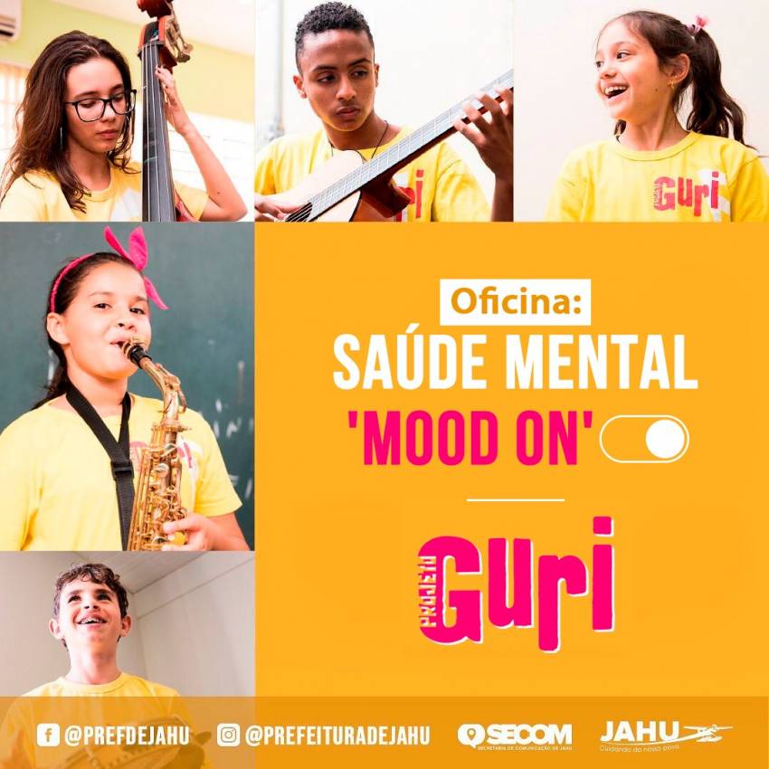 OFICINA: SAÚDE MENTAL MOOD ON - PROJETO GURI