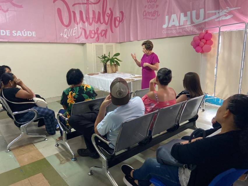 OUTUBRO ROSA NAS UNIDADES DE SAÚDE