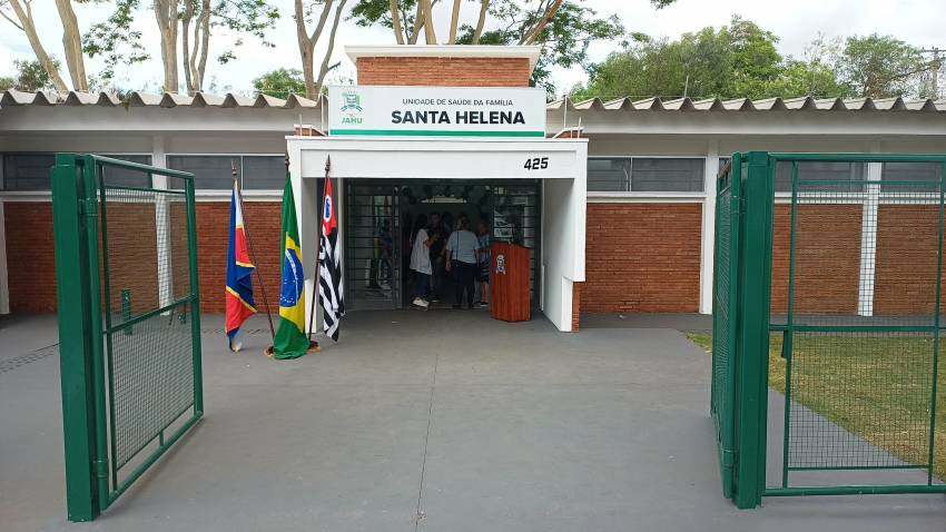 PREFEITURA REINAUGURA USF SANTA HELENA